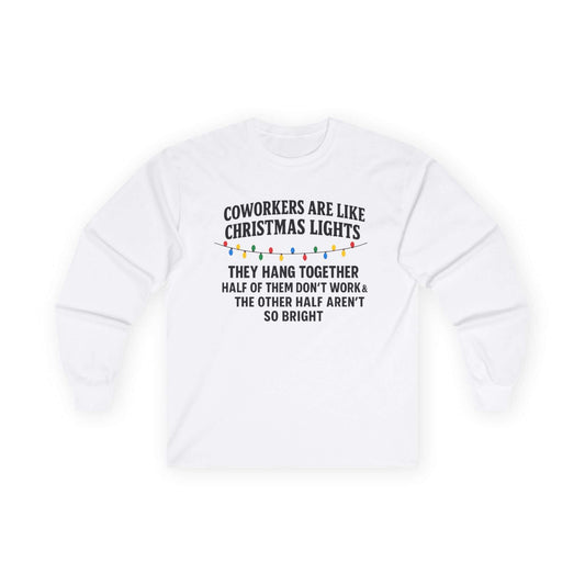 Funny Christmas Office Party Long Sleeve Shirt, Brand63