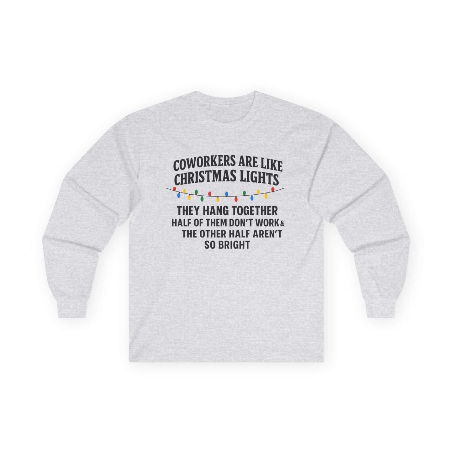 Funny Christmas Office Party Long Sleeve Shirt, Brand63