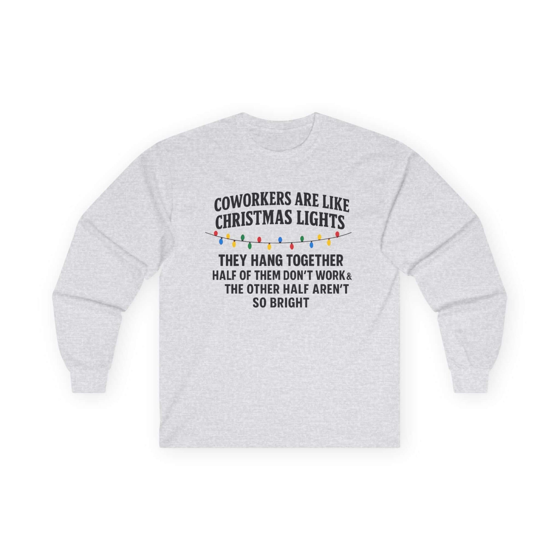 Funny Christmas Office Party Long Sleeve Shirt