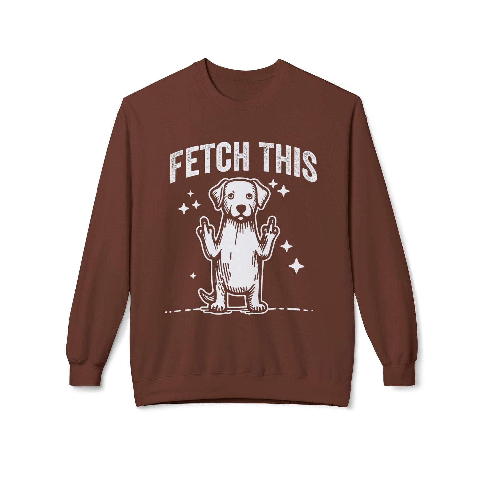Funny Sarcastic Flip The Bird-Sweatshirt, Brand63