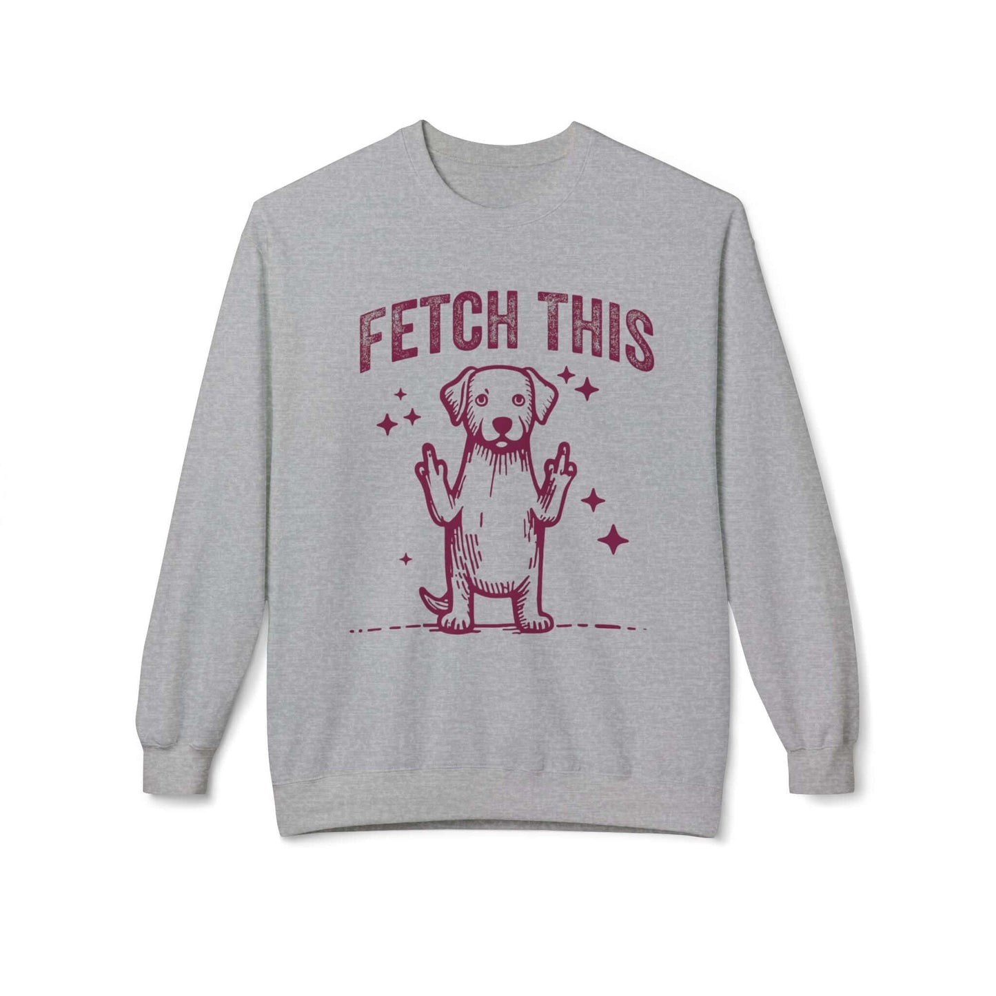 Funny Sarcastic Flip The Bird-Sweatshirt, Brand63