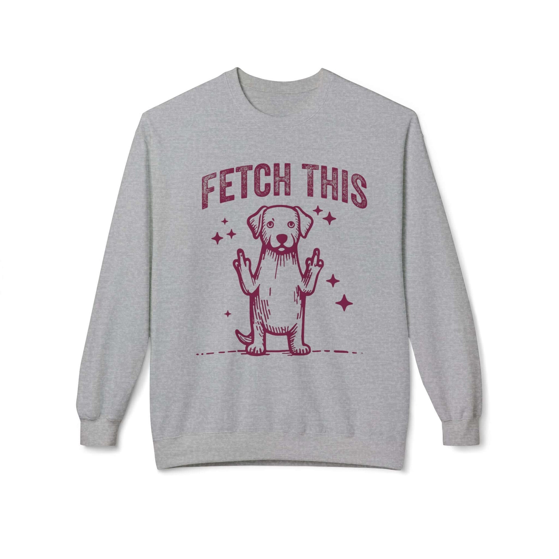 Funny Sarcastic Flip The Bird-Sweatshirt, Brand63