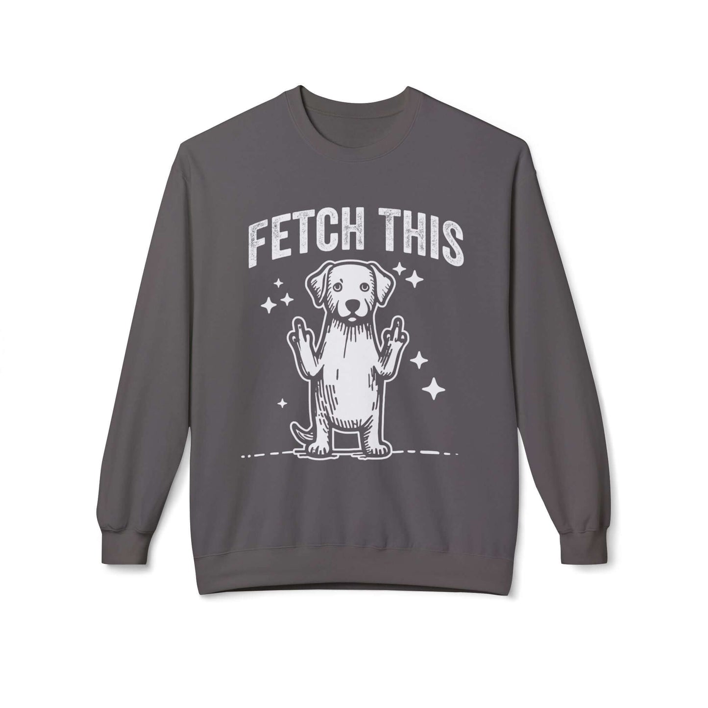 Funny Sarcastic Flip The Bird-Sweatshirt, Brand63