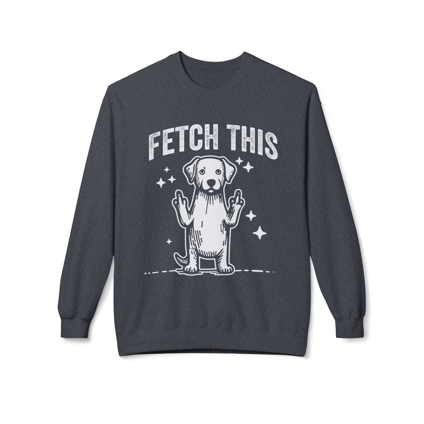 Funny Sarcastic Flip The Bird-Sweatshirt