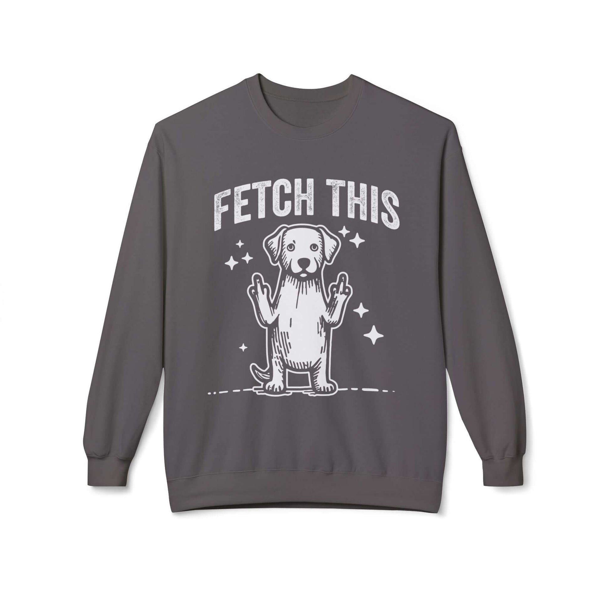 Funny Sarcastic Flip The Bird-Sweatshirt