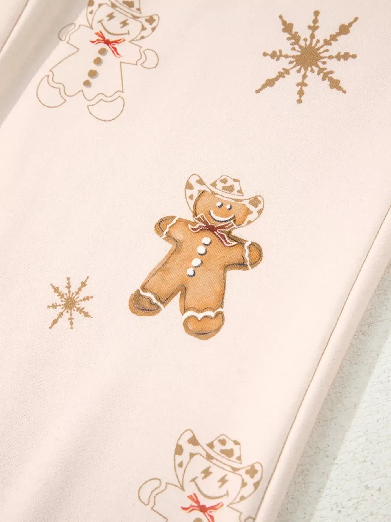 GINGERBREAD BAKERY 2pcs Loungewear Holiday Set, Brand63