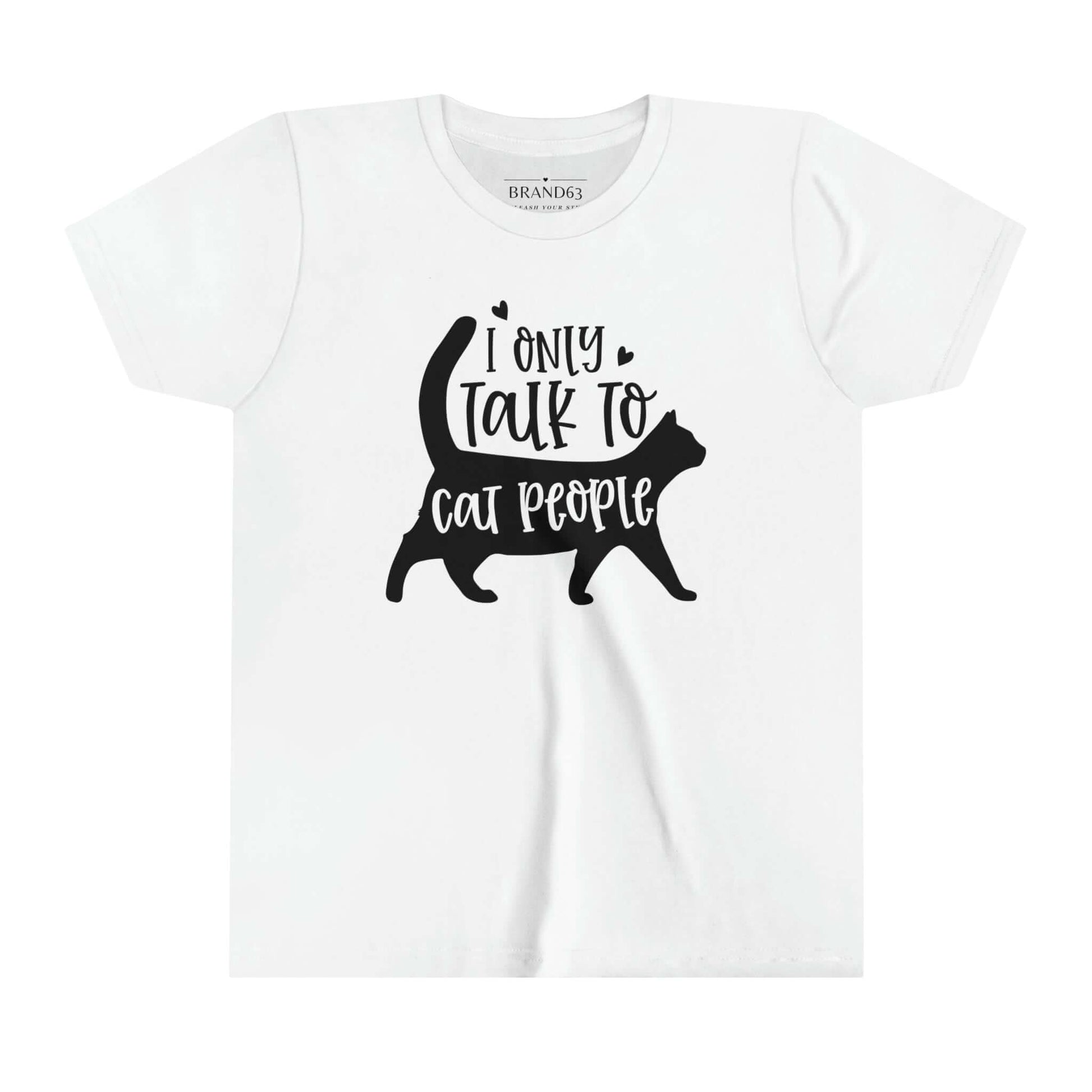 Girl's Cat T-shirt, Brand63