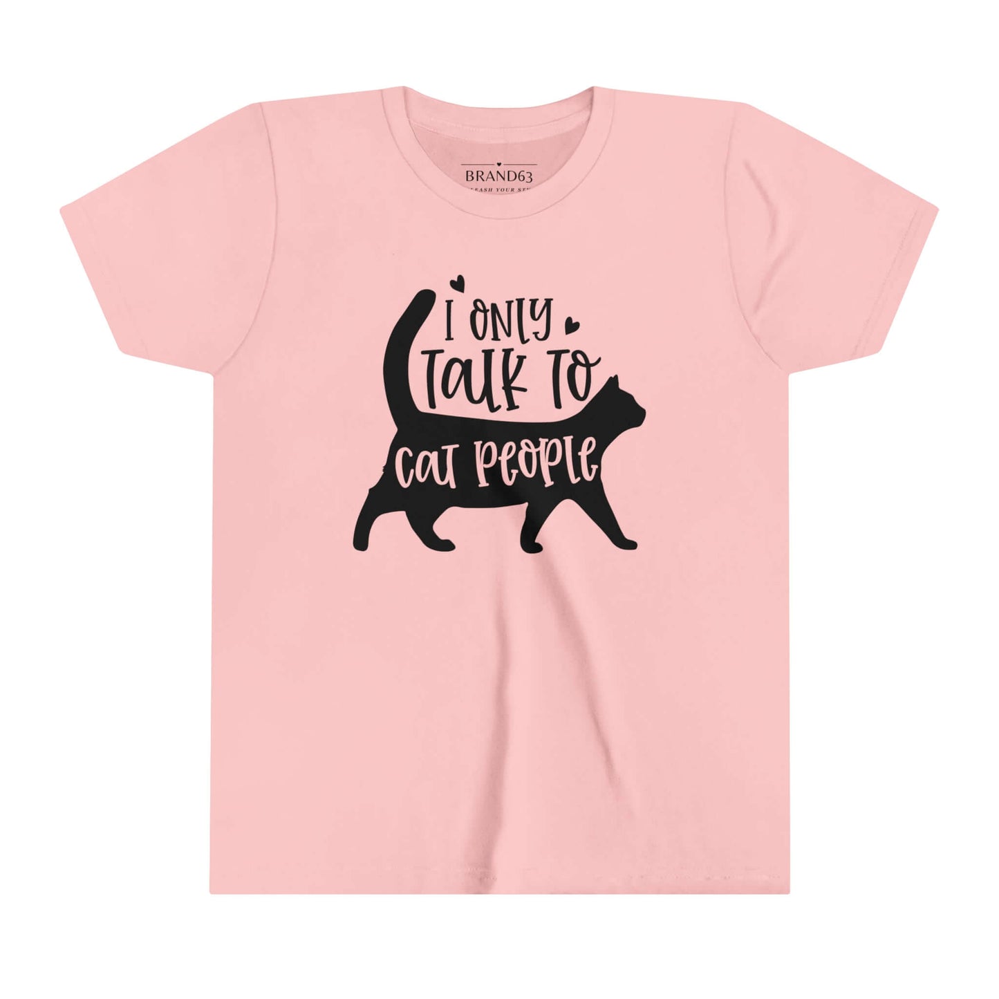 Girl's Cat T-shirt, Brand63