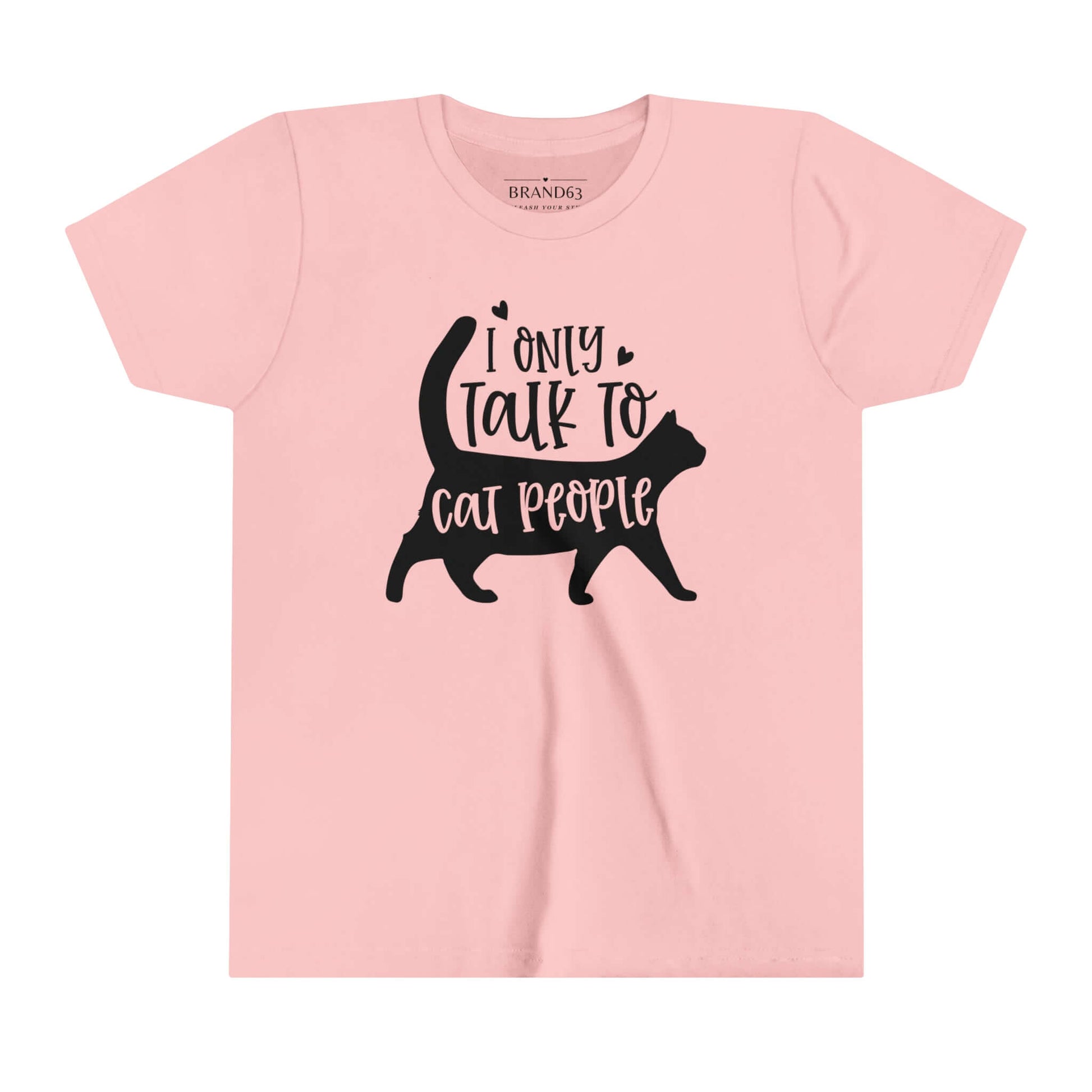Girl's Cat T-shirt, Brand63
