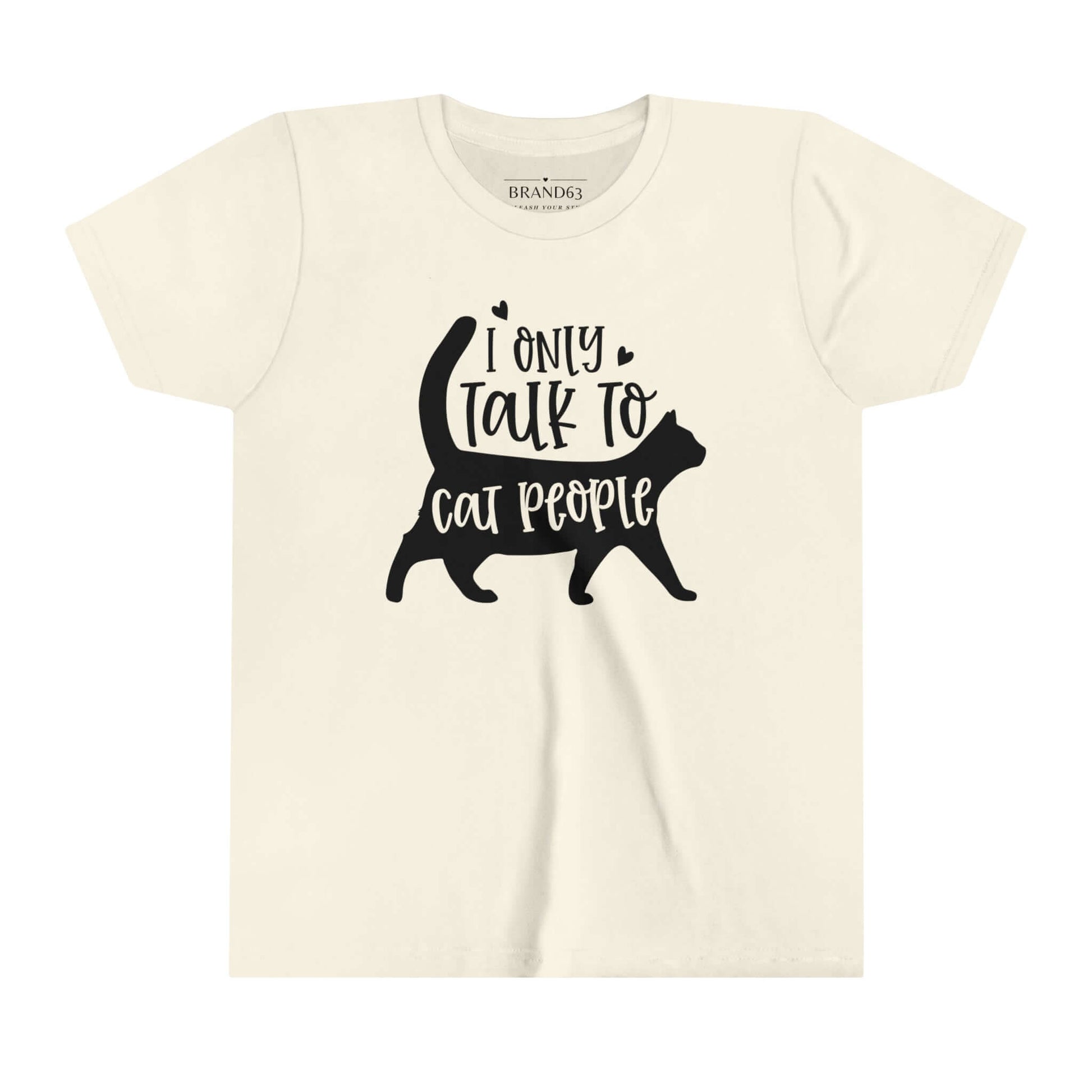 Girl's Cat T-shirt, Brand63