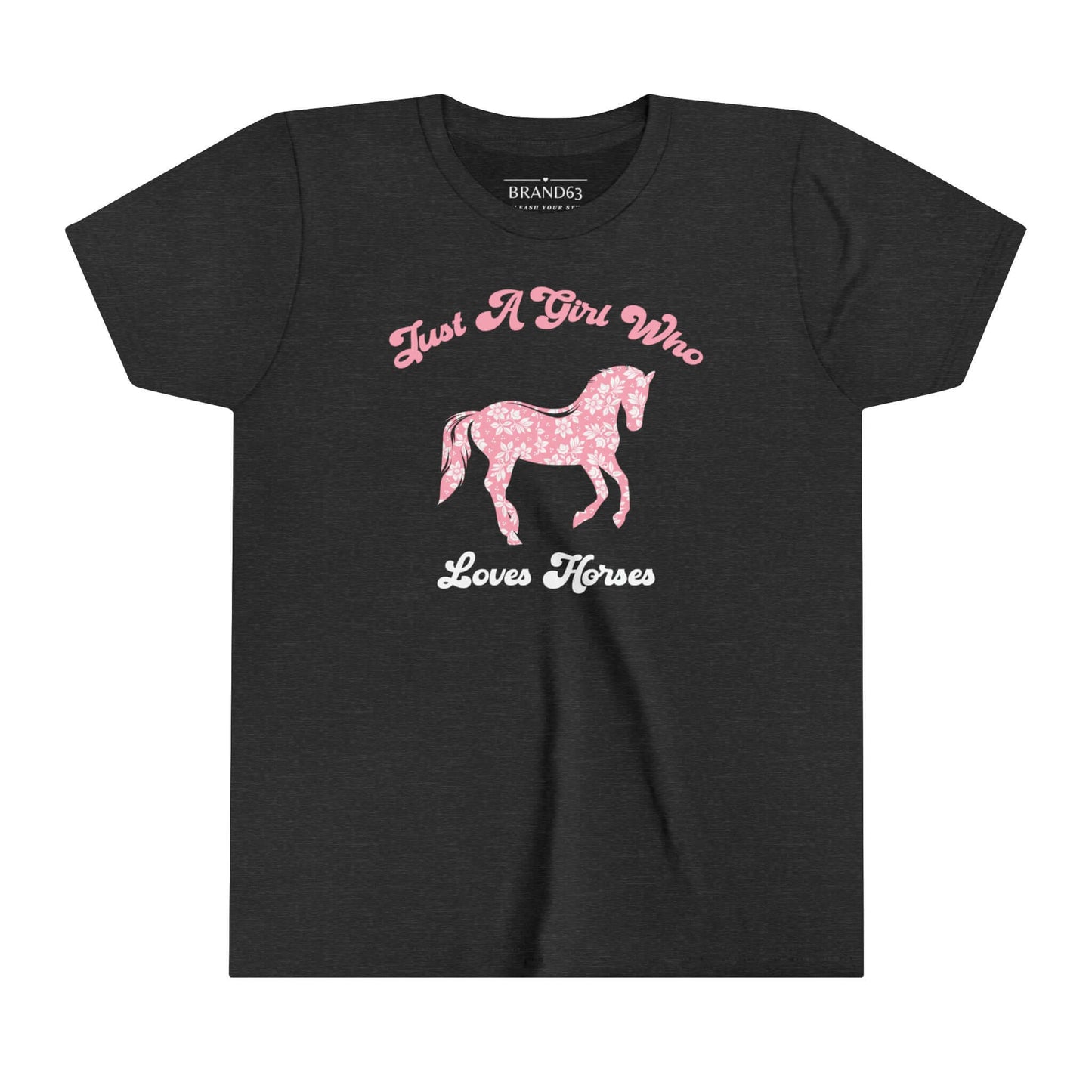 Girl's Horse T-shirt, Brand63