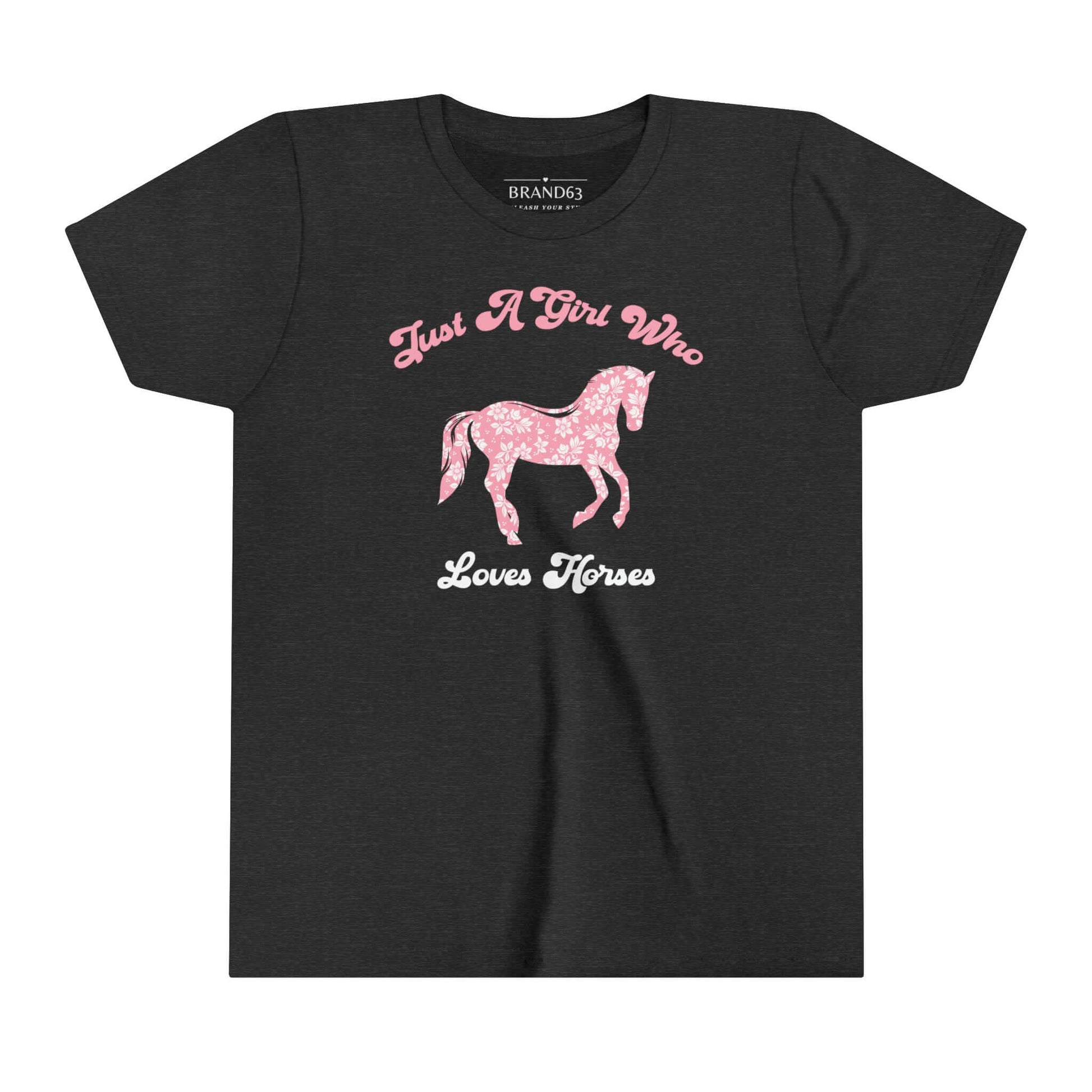 Girl's Horse T-shirt, Brand63