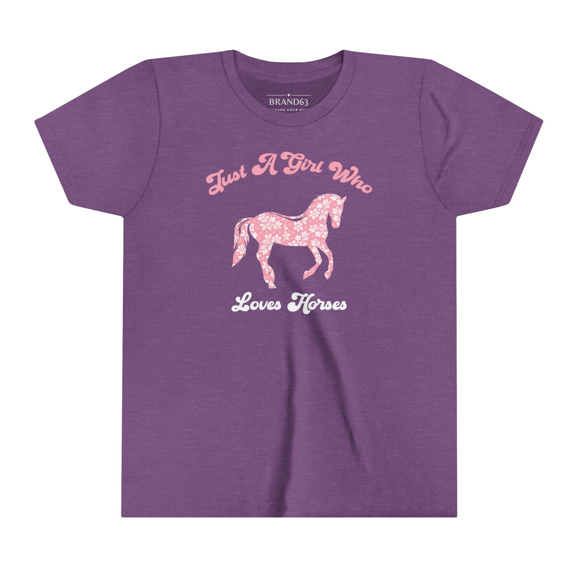 Girl's Horse T-shirt, Brand63