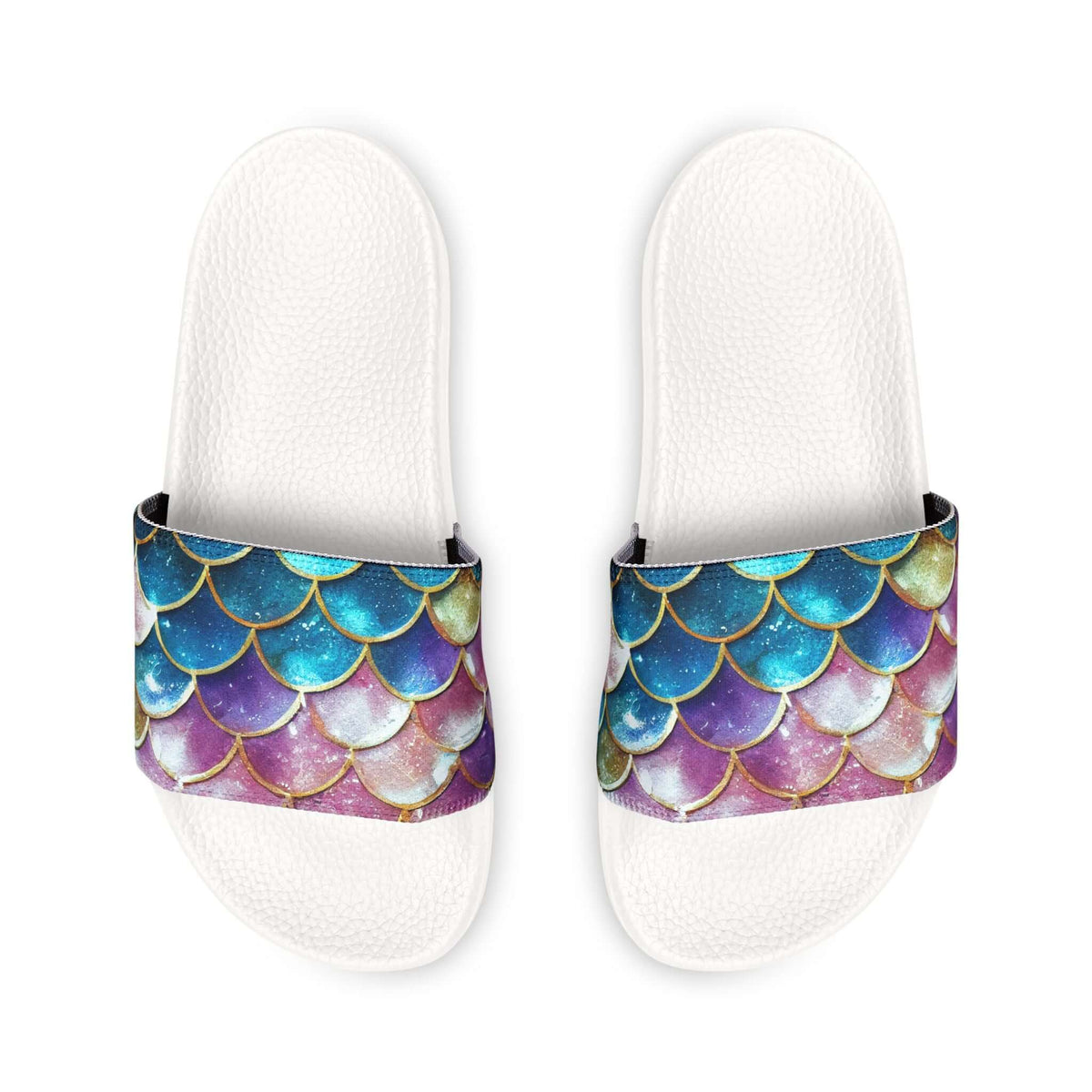 Girls Summer Mermaid Slides - Fun Beach Sandals, Brand63