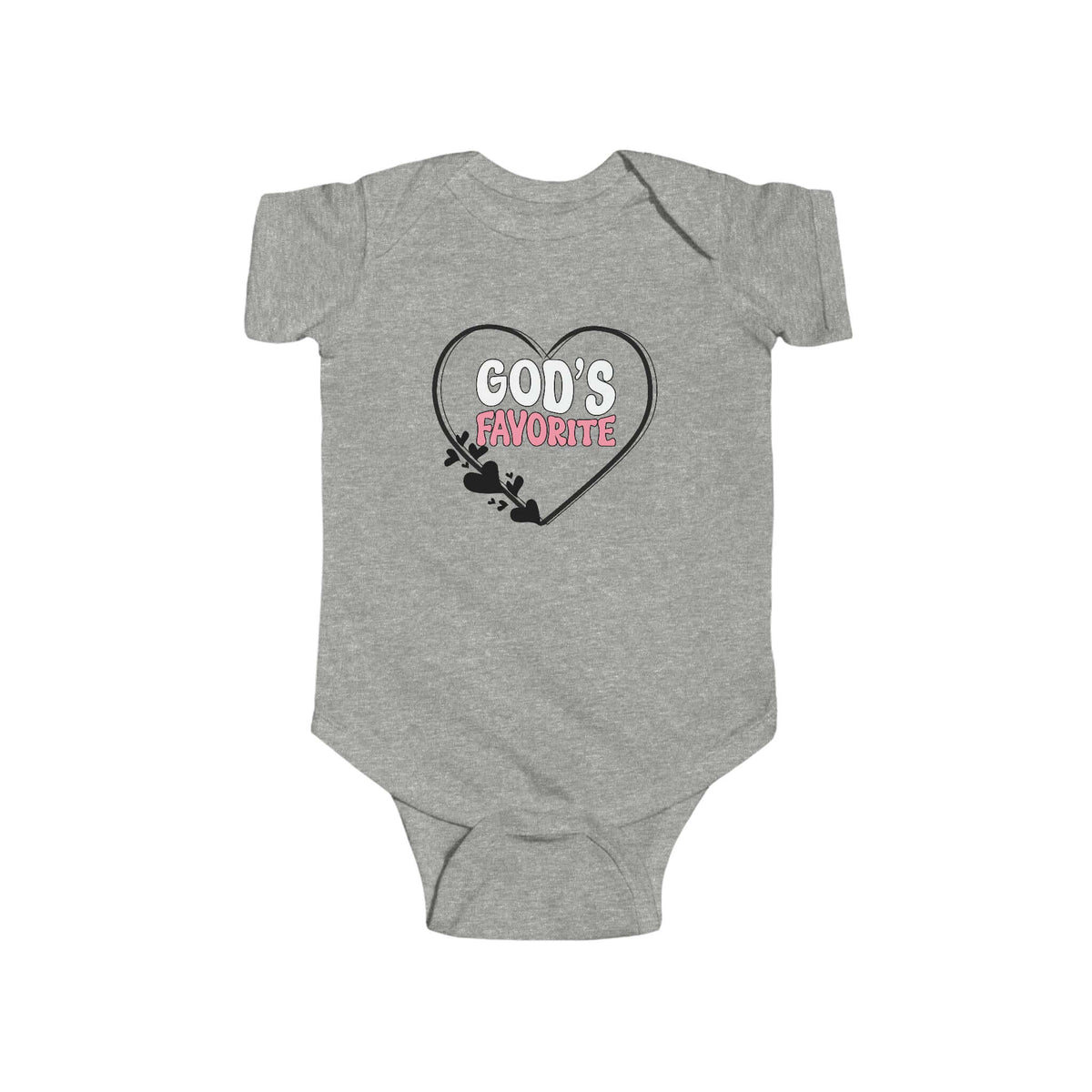 God's Favorite' Premium Cotton Baby Onesie T-Shirt, Brand63