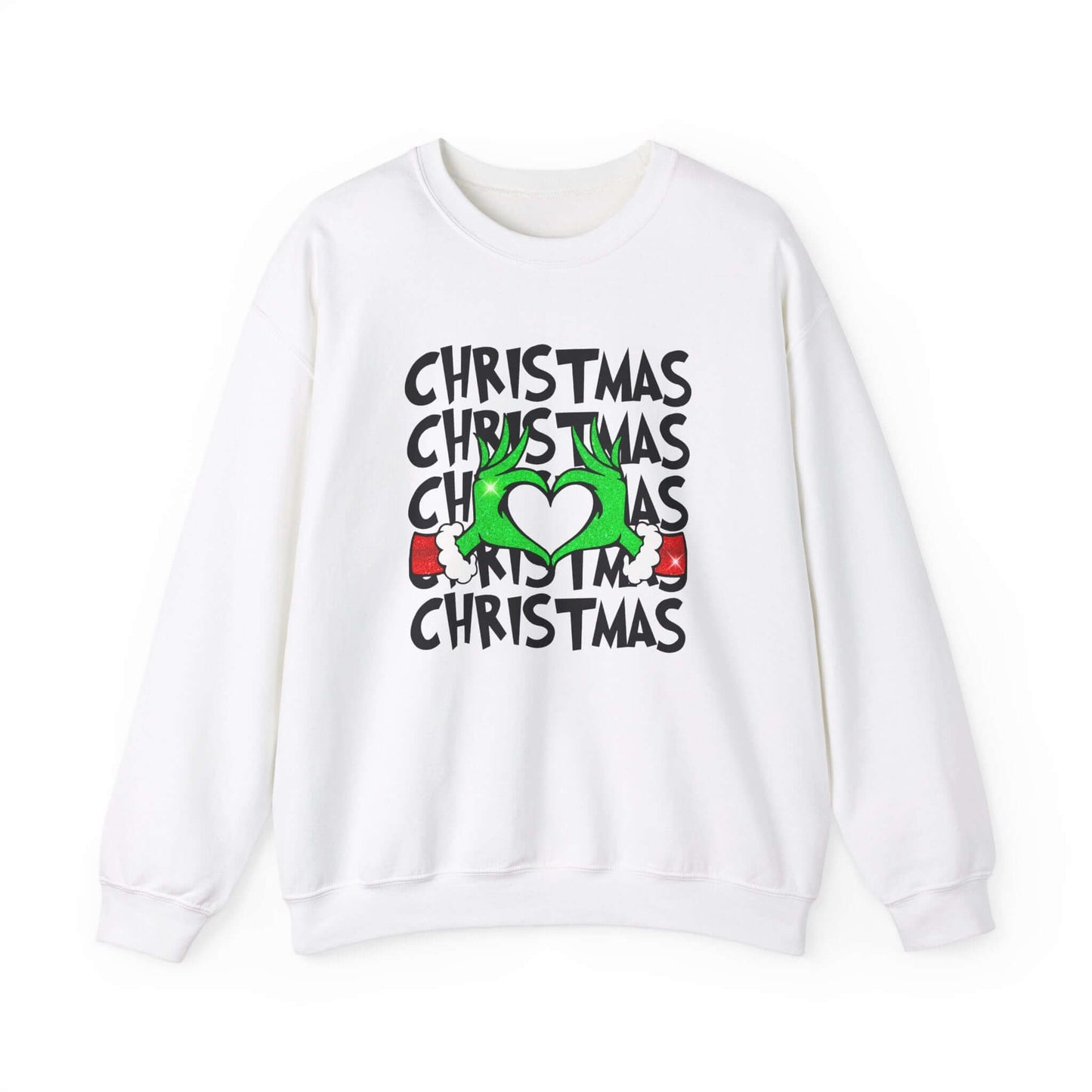 Grinchy Christmas Love Crewneck Sweatshirt, Brand63