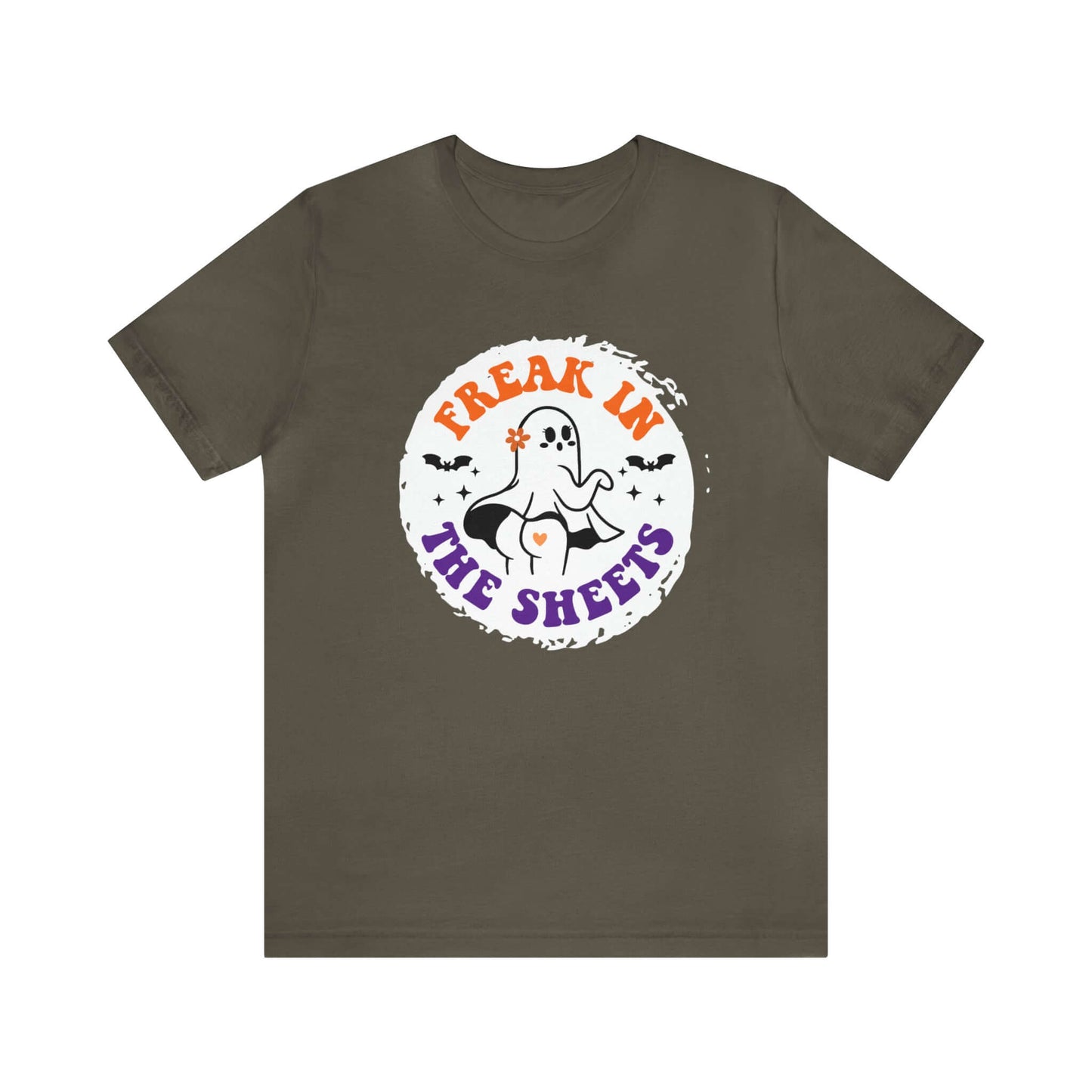 Halloween Freak in The Sheets Ghost Shirt, Brand63