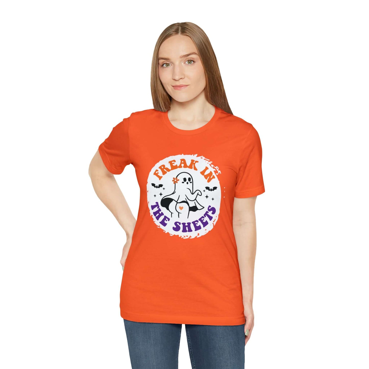 Halloween Freak in The Sheets Ghost Shirt, Brand63