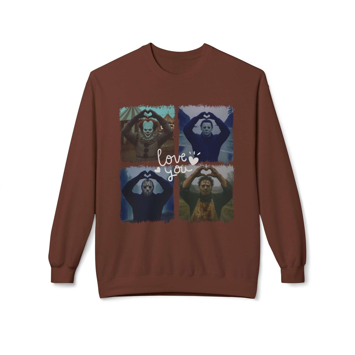 Halloween Horror Movie Love You Sweatshirt, Brand63