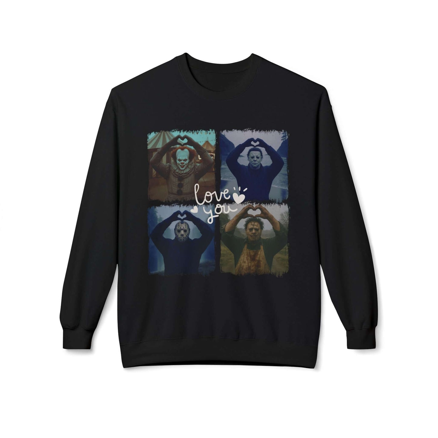 Halloween Horror Movie Love You Sweatshirt, Brand63