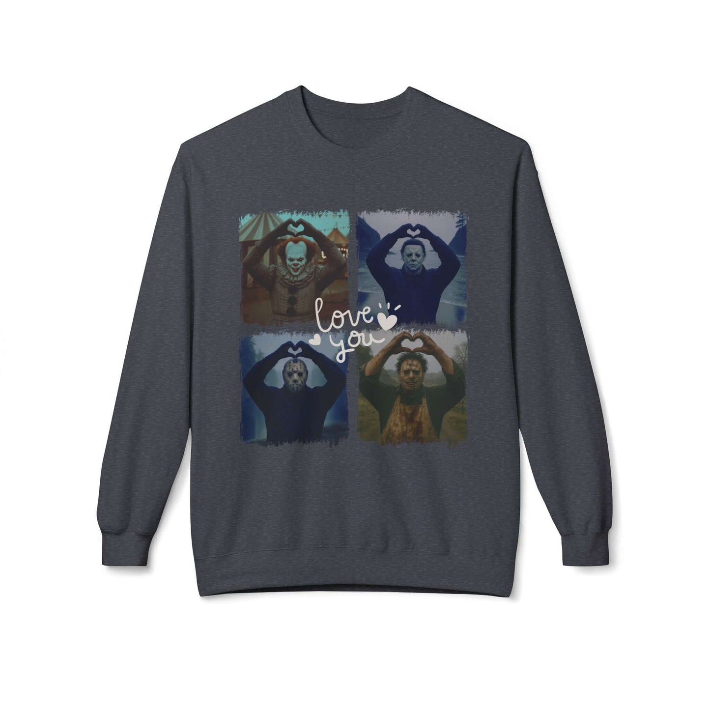 Halloween Horror Movie Love You Sweatshirt, Brand63