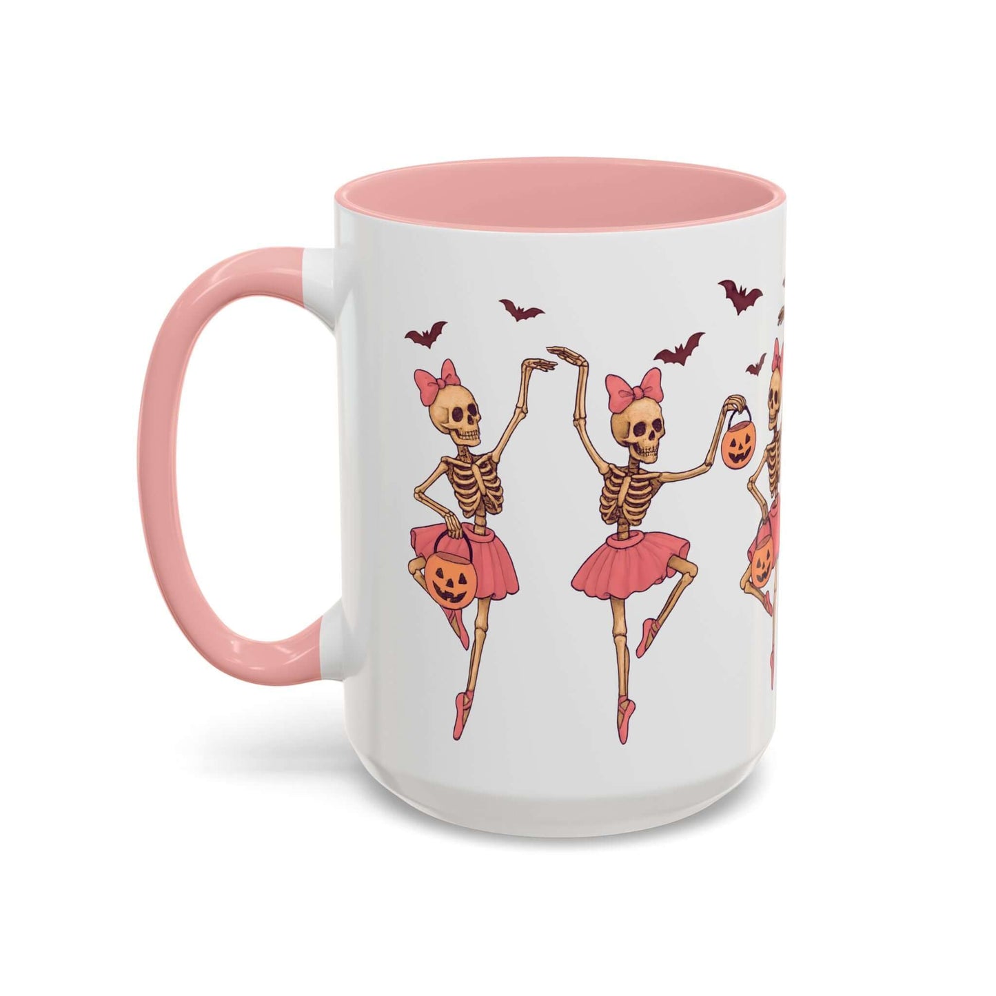 Halloween Skeleton Ballerina Dancers Mug, Brand63