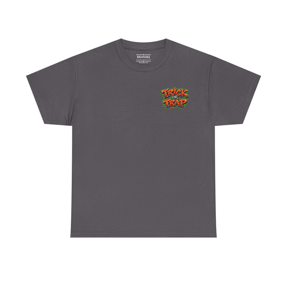 Halloween Trick or Trap Urban Streetwear T-Shirt, Brand63