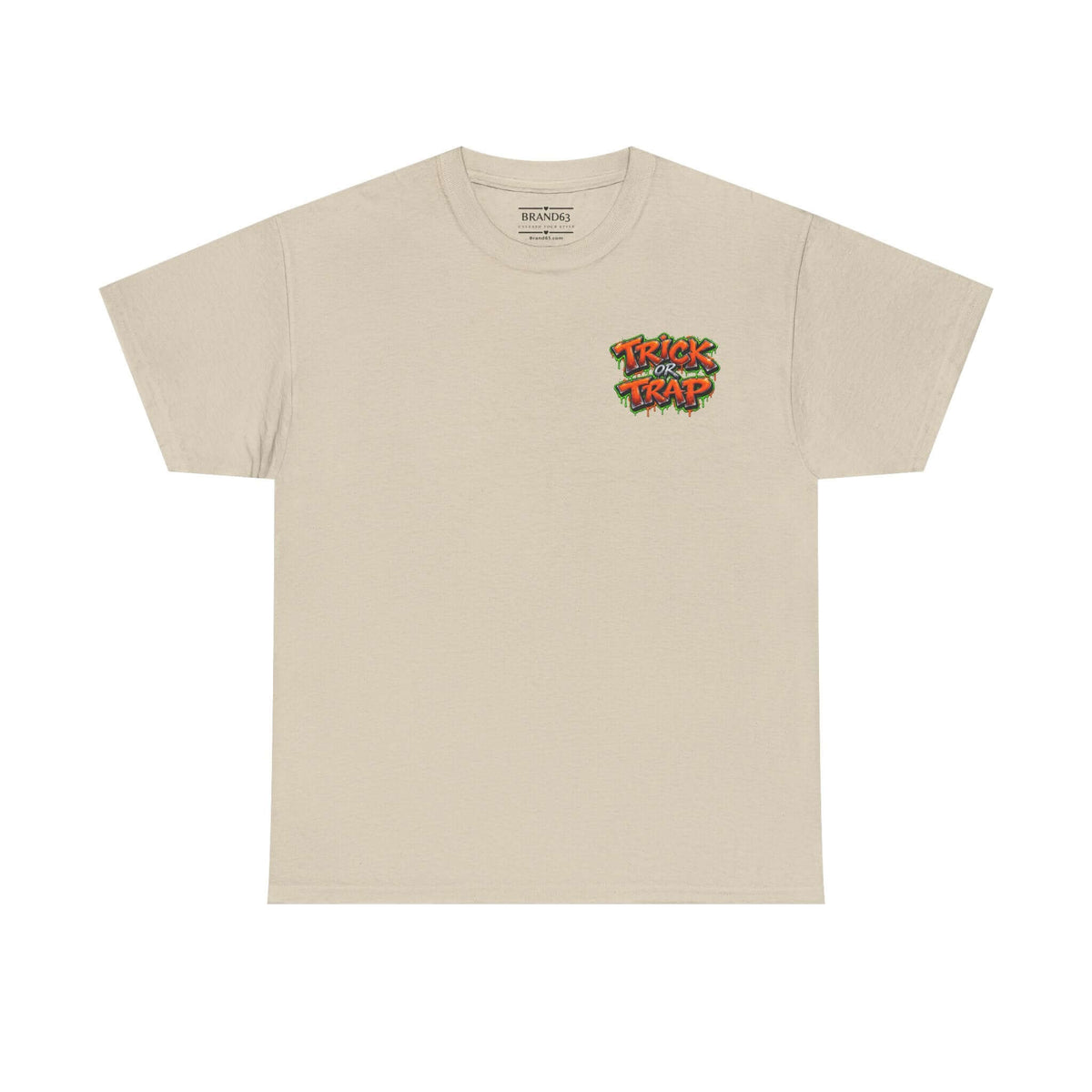 Halloween Trick or Trap Urban Streetwear T-Shirt, Brand63