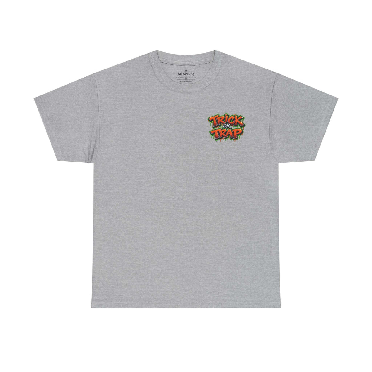 Halloween Trick or Trap Urban Streetwear T-Shirt, Brand63