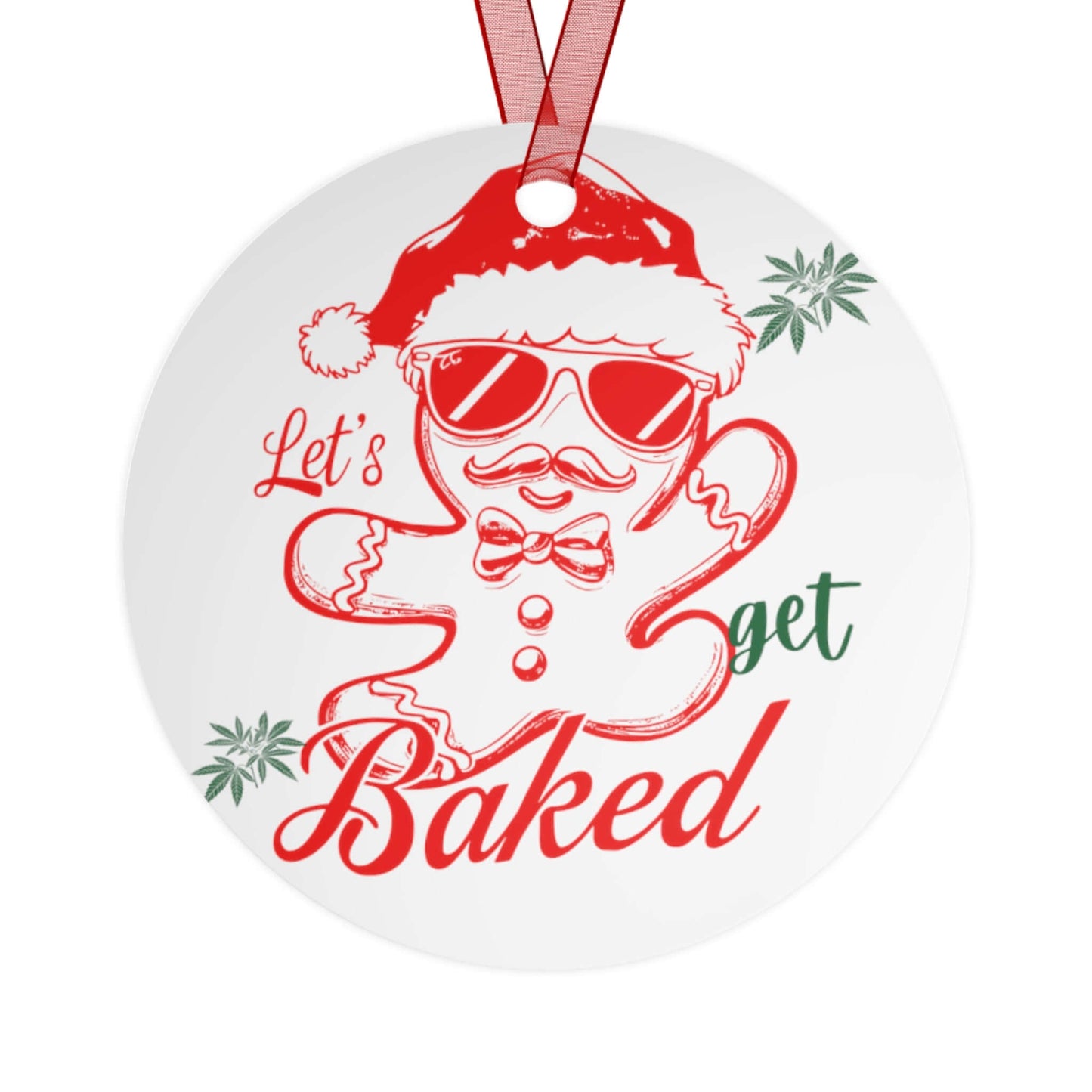 Happy Holidaze Cannabis Deluxe Christmas Ornament, Brand63
