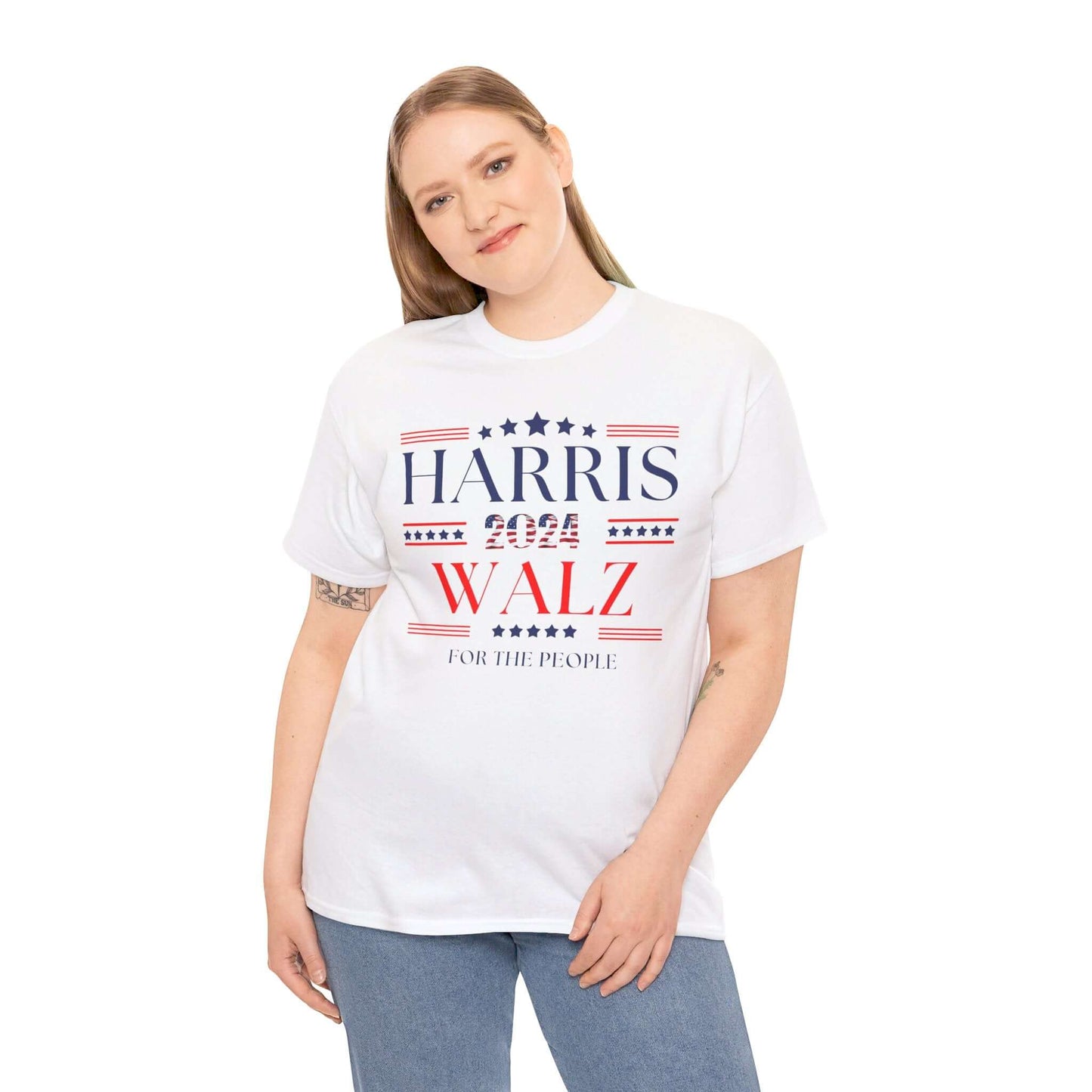 Harris / Walz 2024 Campaign Cotton T-Shirt, Brand63
