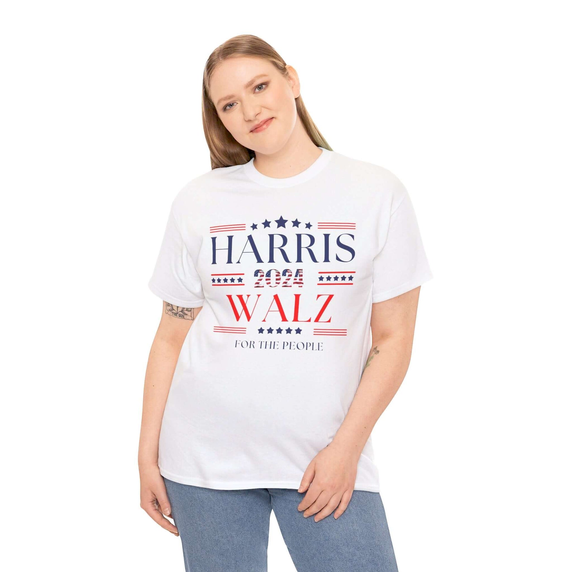 Harris / Walz 2024 Campaign Cotton T-Shirt, Brand63
