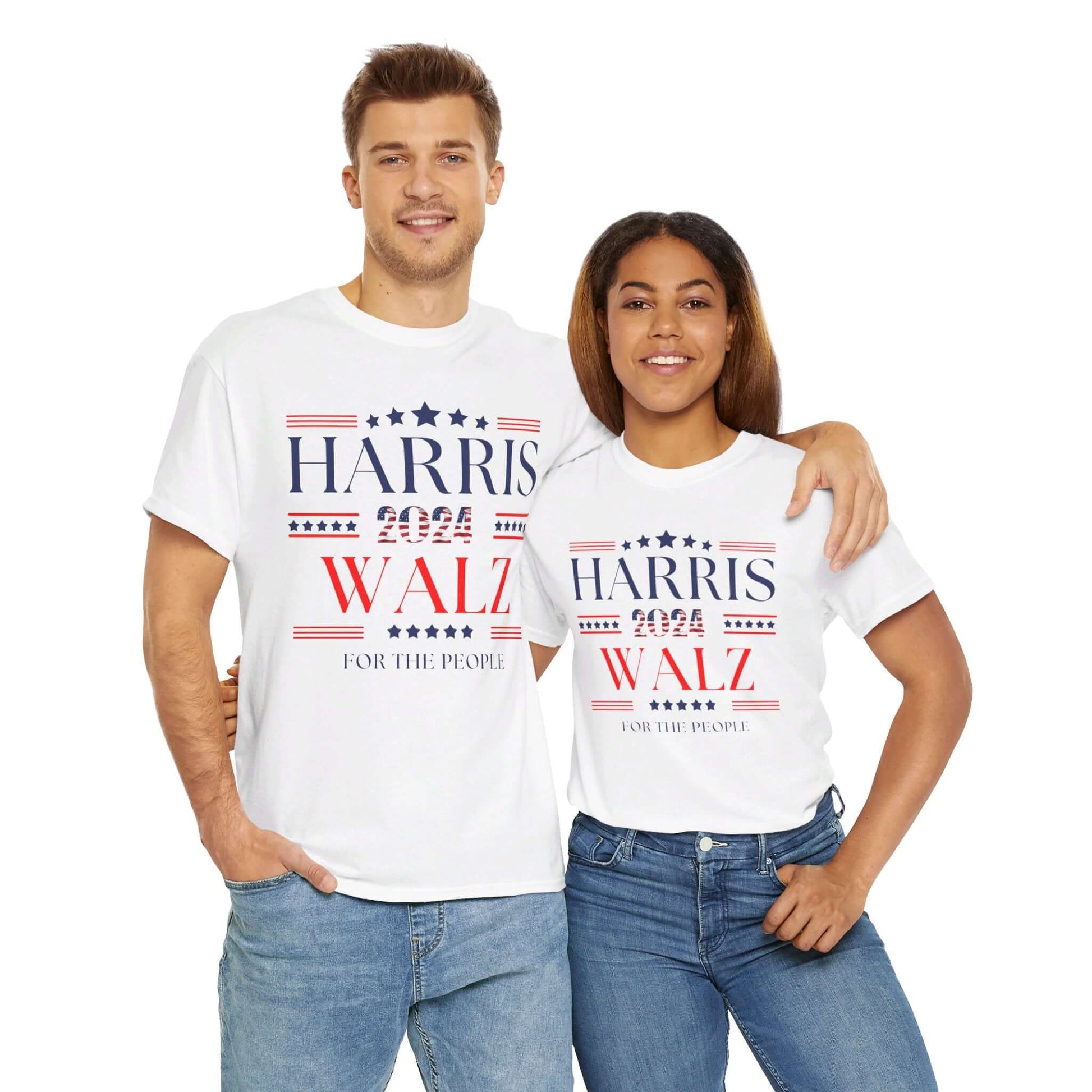 Harris / Walz 2024 Campaign Cotton T-Shirt, Brand63