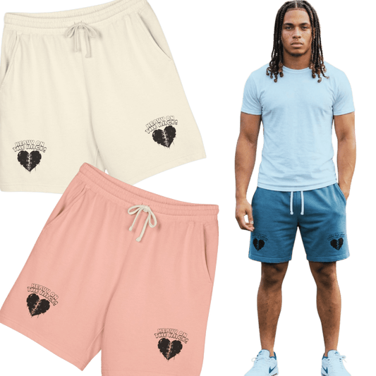 Heavy on the Rage Athletic Fleece Shorts -BE READY!, Brand63