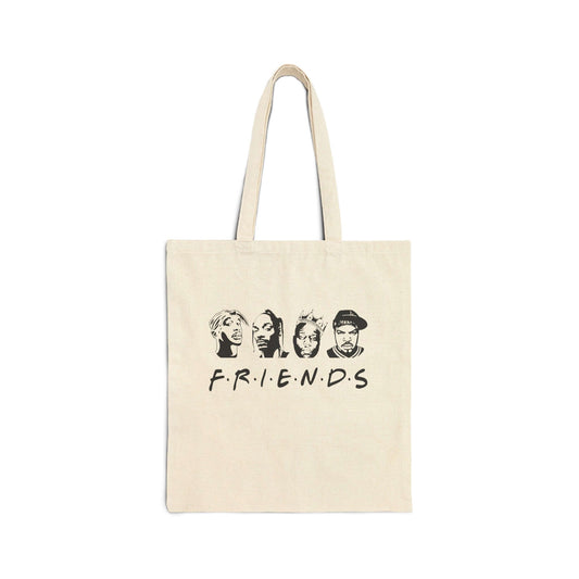 Hip Hop Greats - Cotton Canvas Tote Bag, Brand63