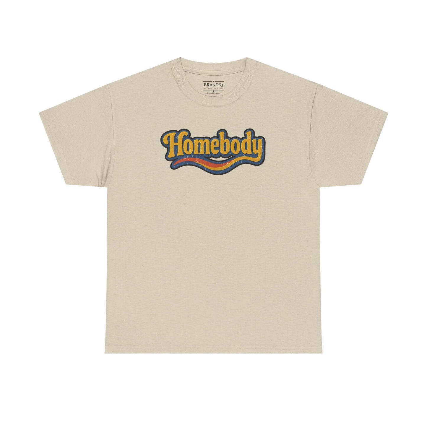 Homebody Retro Grunge Tee, Brand63