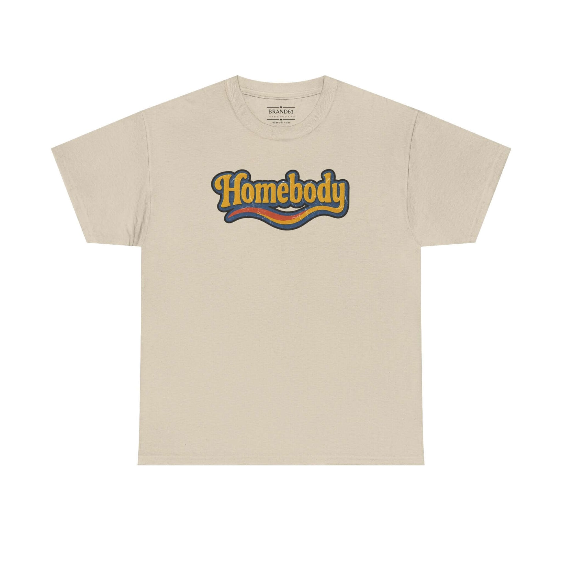Homebody Retro Grunge Tee, Brand63