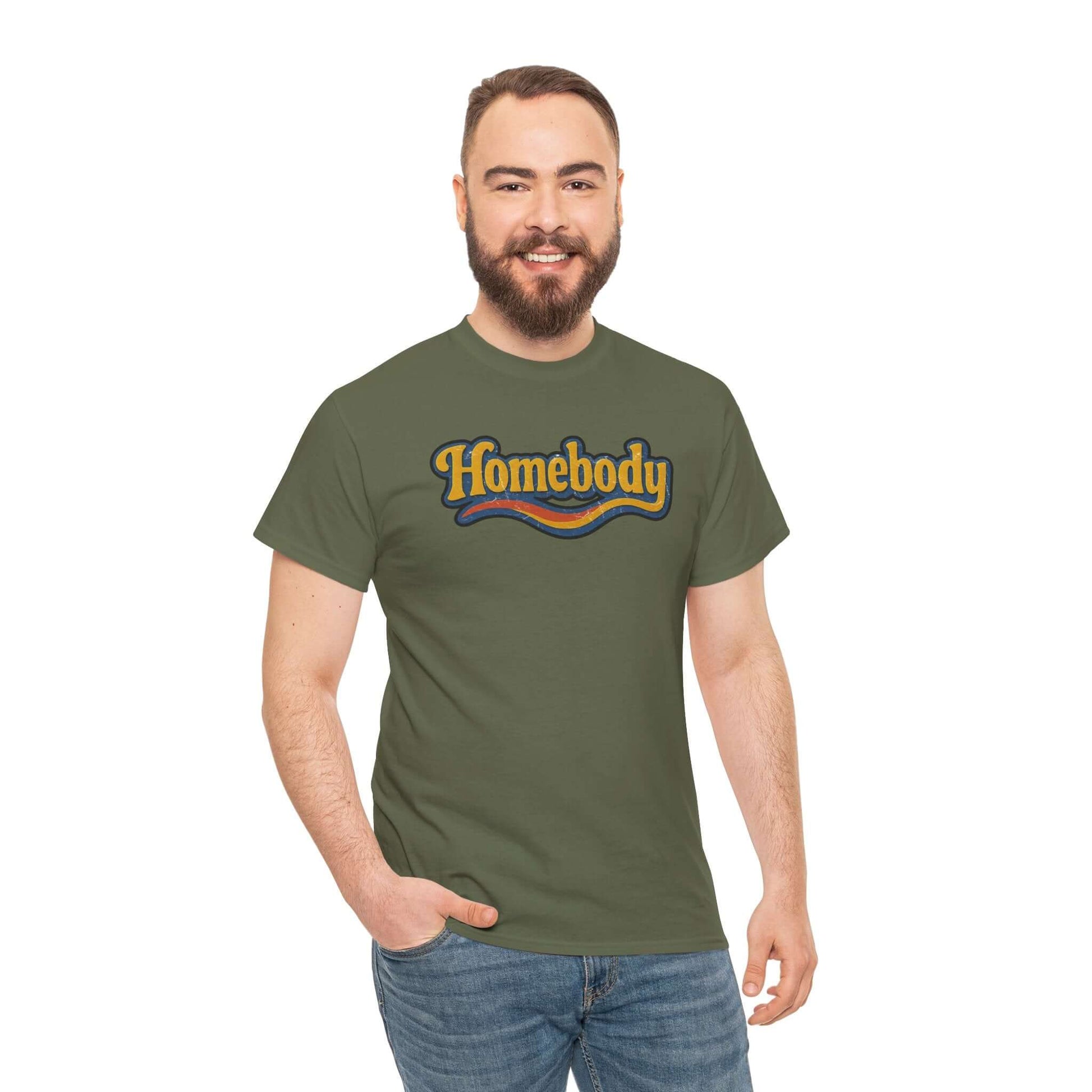 Homebody Retro Grunge Tee, Brand63