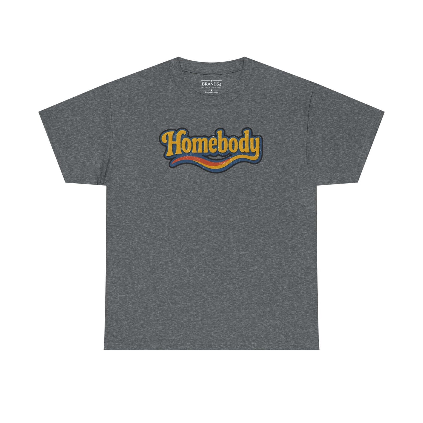 Homebody Retro Grunge Tee, Brand63