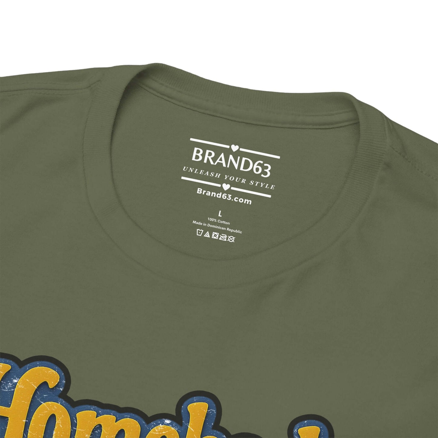 Homebody Retro Grunge Tee, Brand63