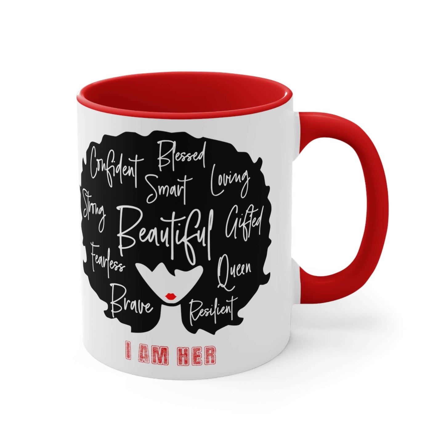 I AM HER Ceramic Mug, Brand63