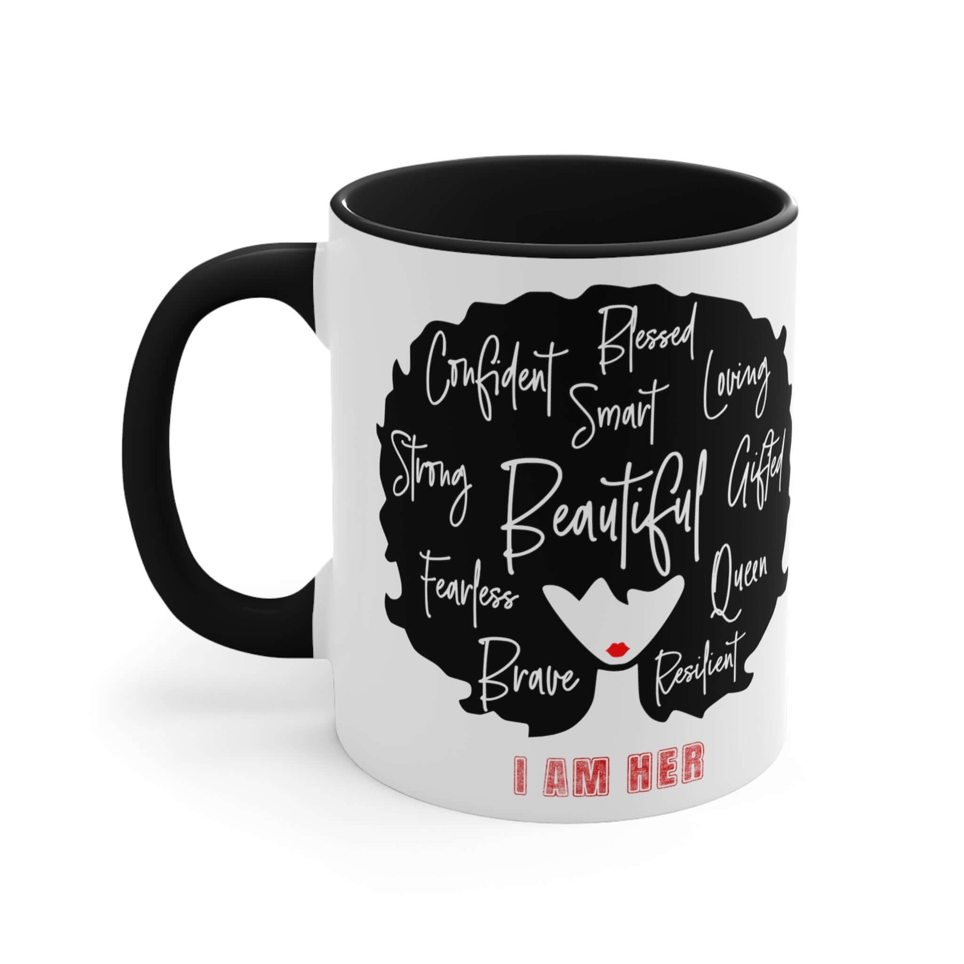 I AM HER Ceramic Mug, Brand63