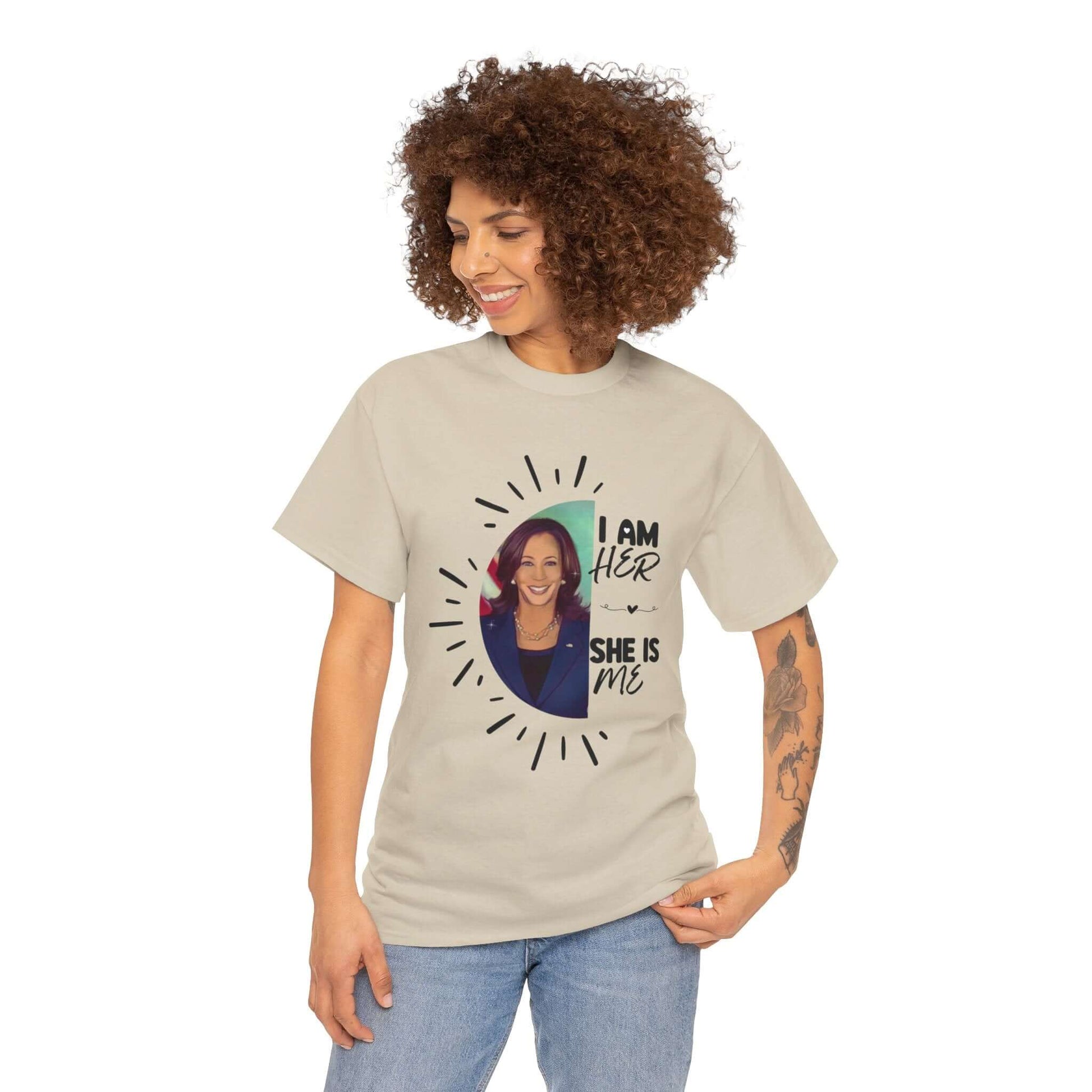 I Am Her She Is Me T-Shirt, Brand63