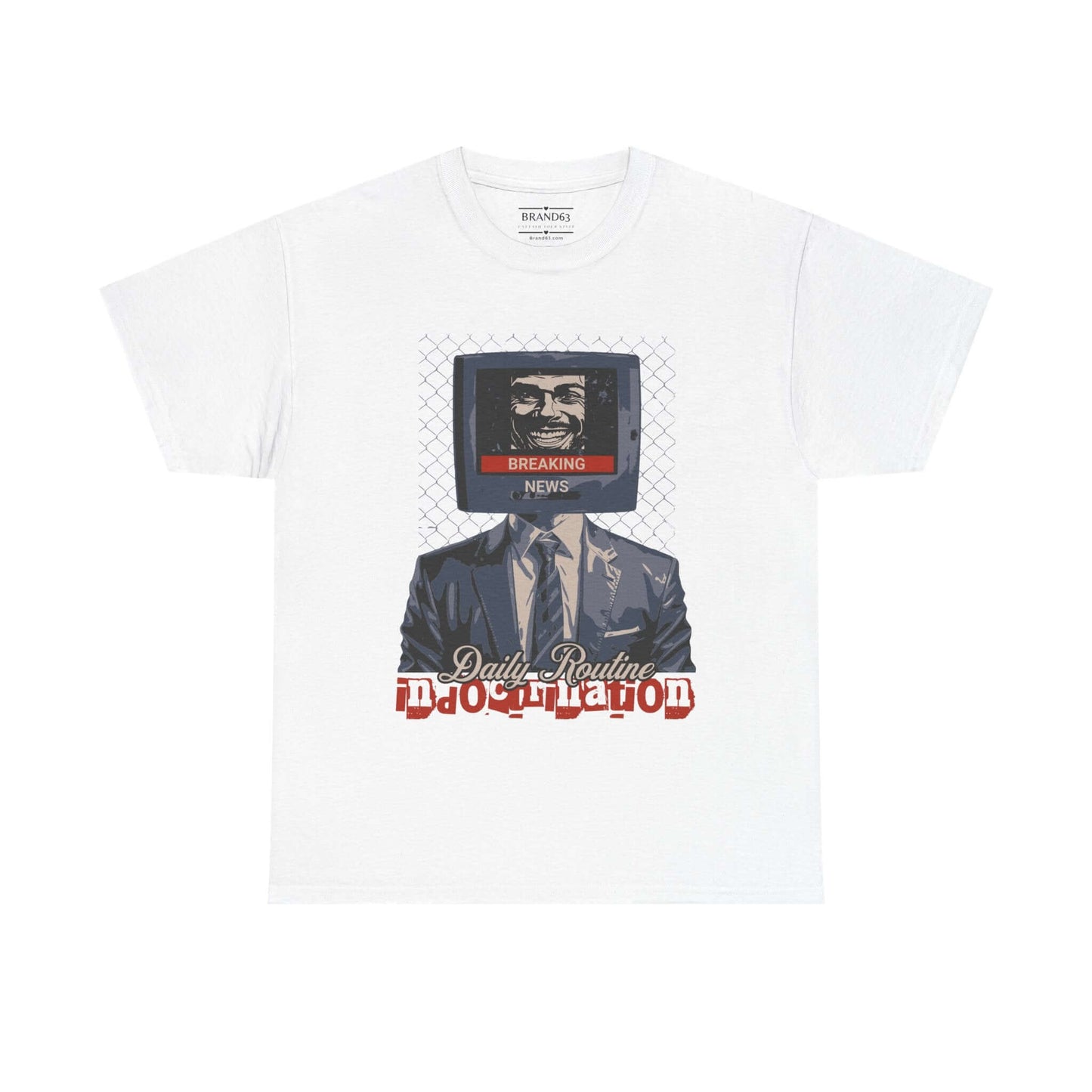 Indoctrination Woke Tshirt - Unisex Tee, Brand63