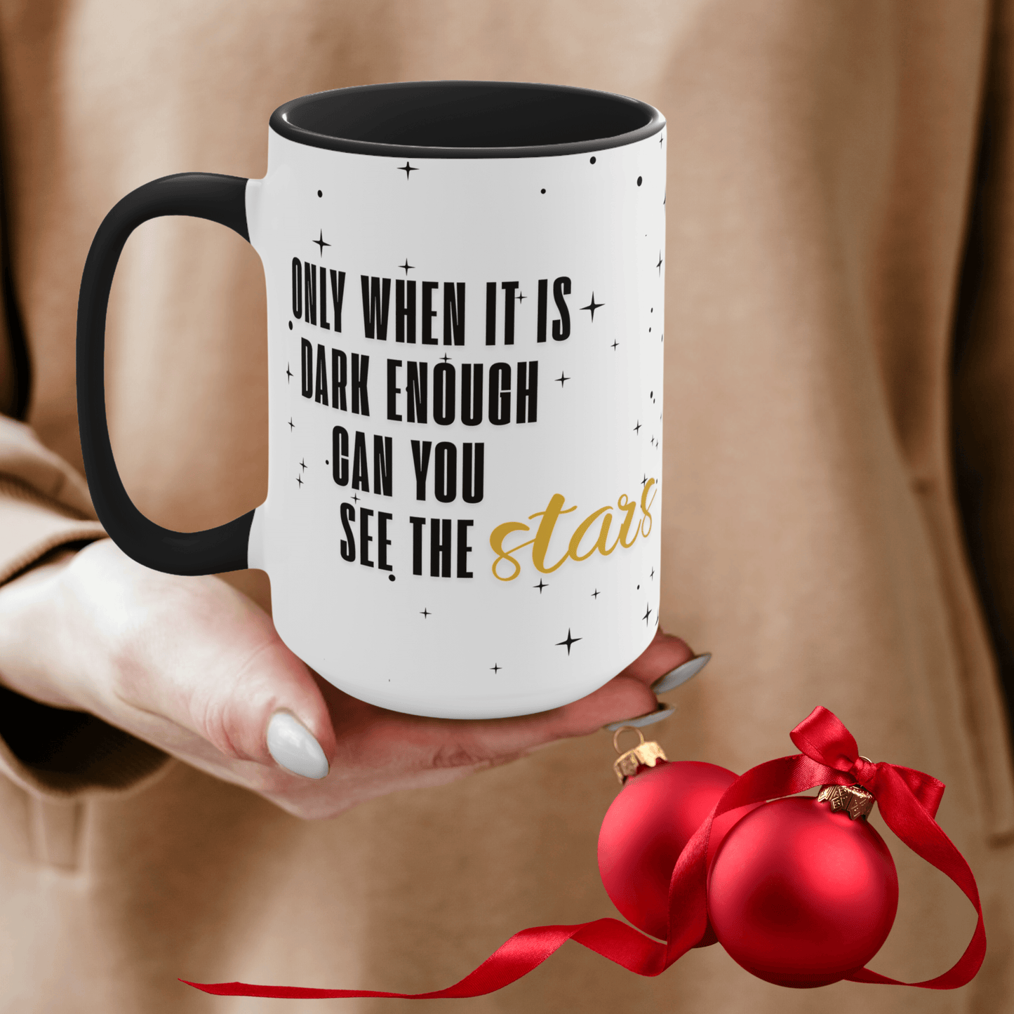 Inspirational Quote Ceramic Mug, Brand63