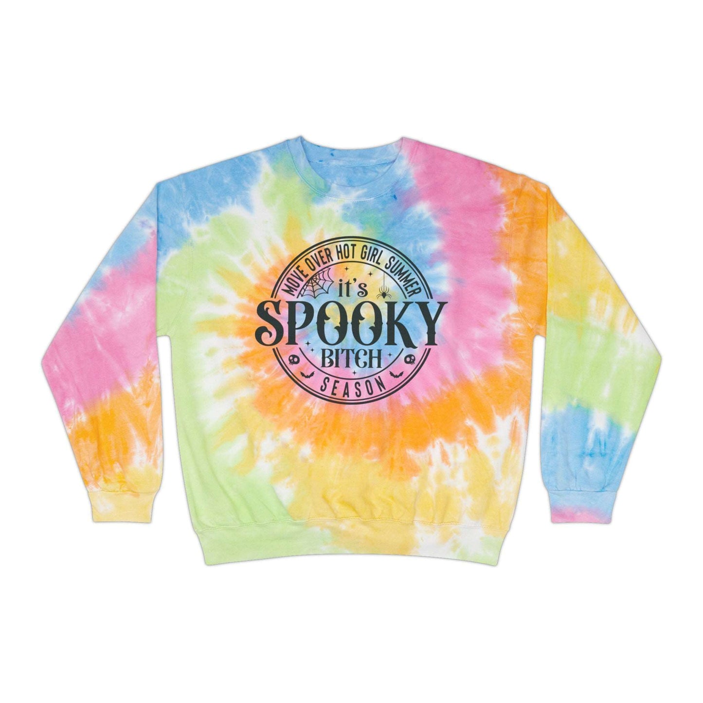 "It's Spooky Bitch Season" - The Tie-Dye Sweatshirt That Defines A Sassy Halloween | Best Deals & Free Shipping | Best Deals & Free Shipping | Best Deals & Free Shipping, Brand63