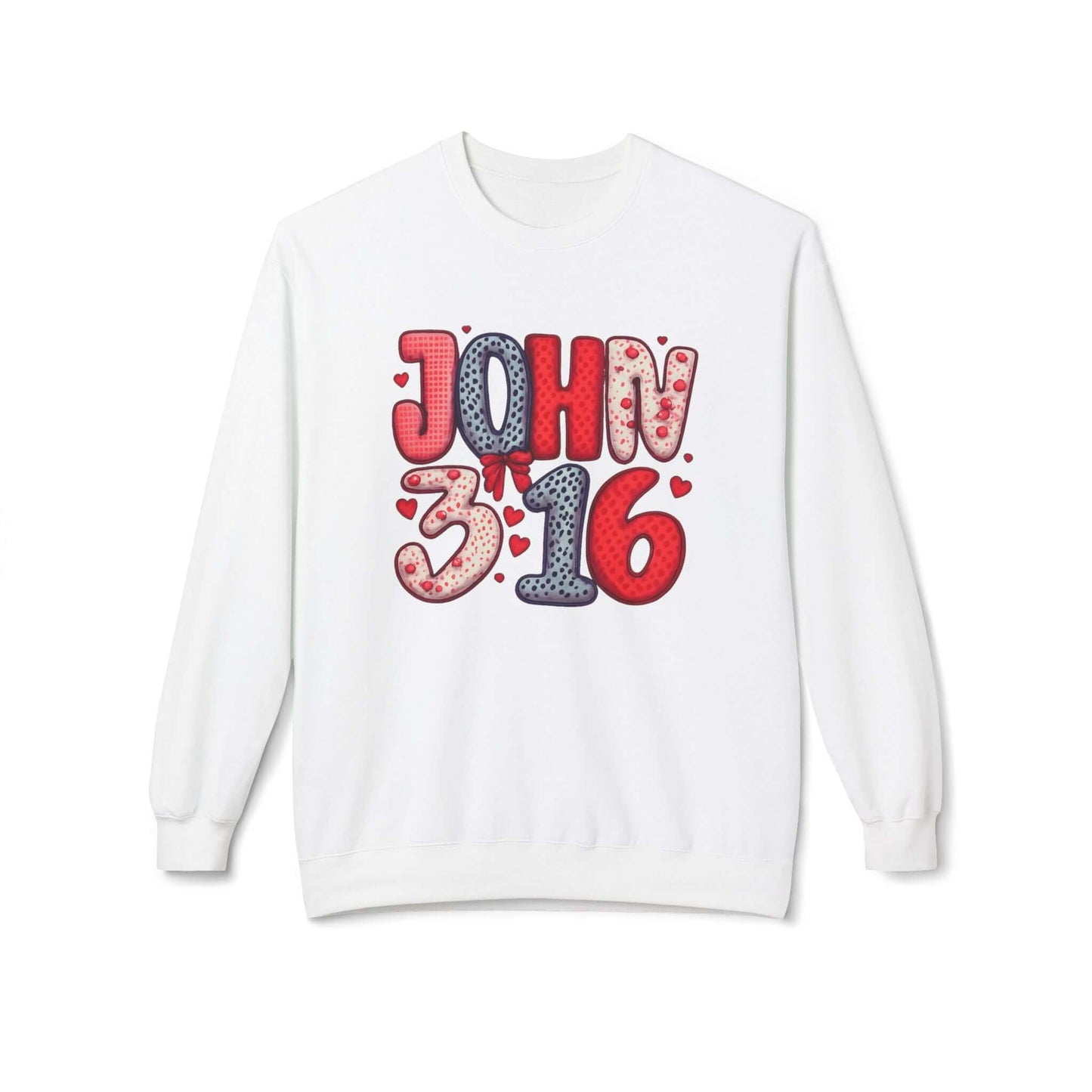 John 3:16 Christian Valentine's Day Sweatshirt, Brand63