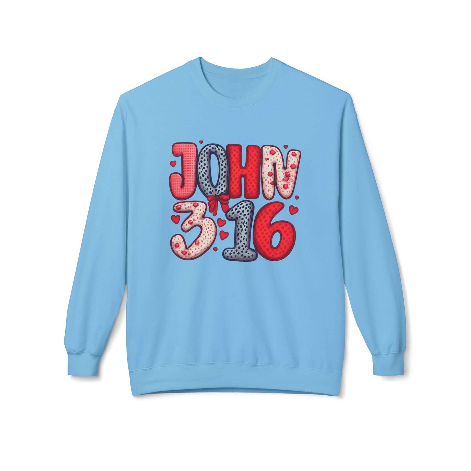 John 3:16 Christian Valentine's Day Sweatshirt, Brand63
