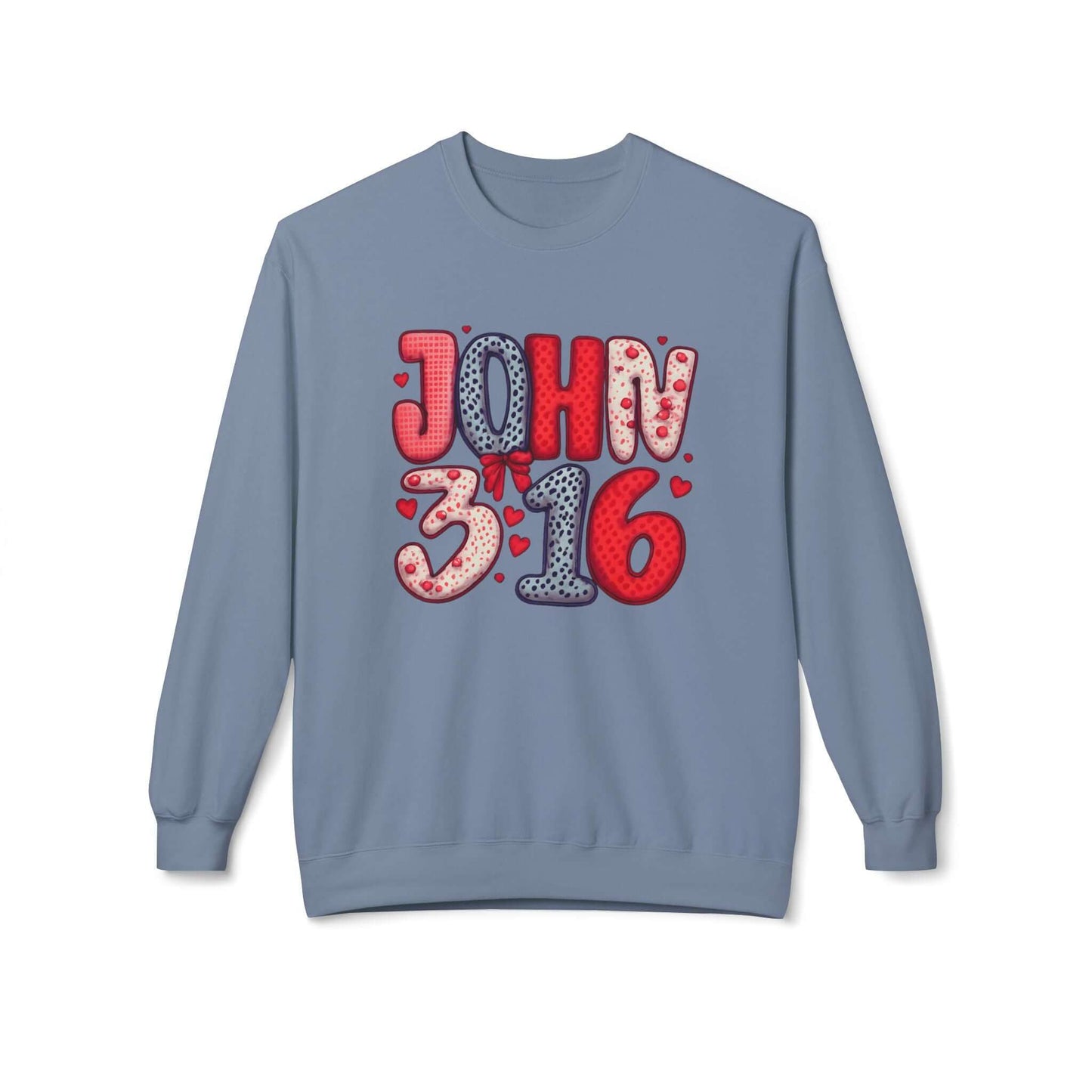 John 3:16 Christian Valentine's Day Sweatshirt, Brand63