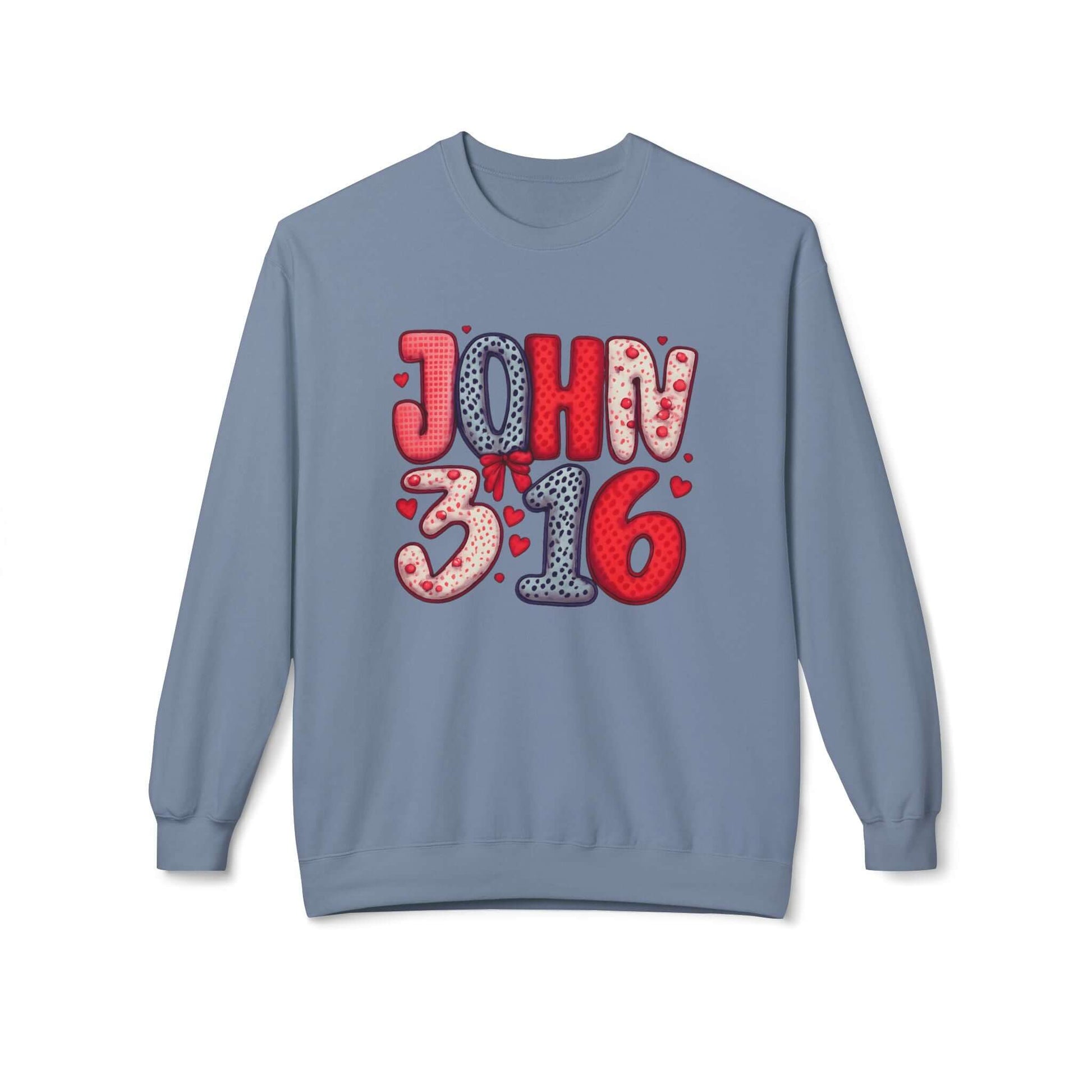 John 3:16 Christian Valentine's Day Sweatshirt, Brand63